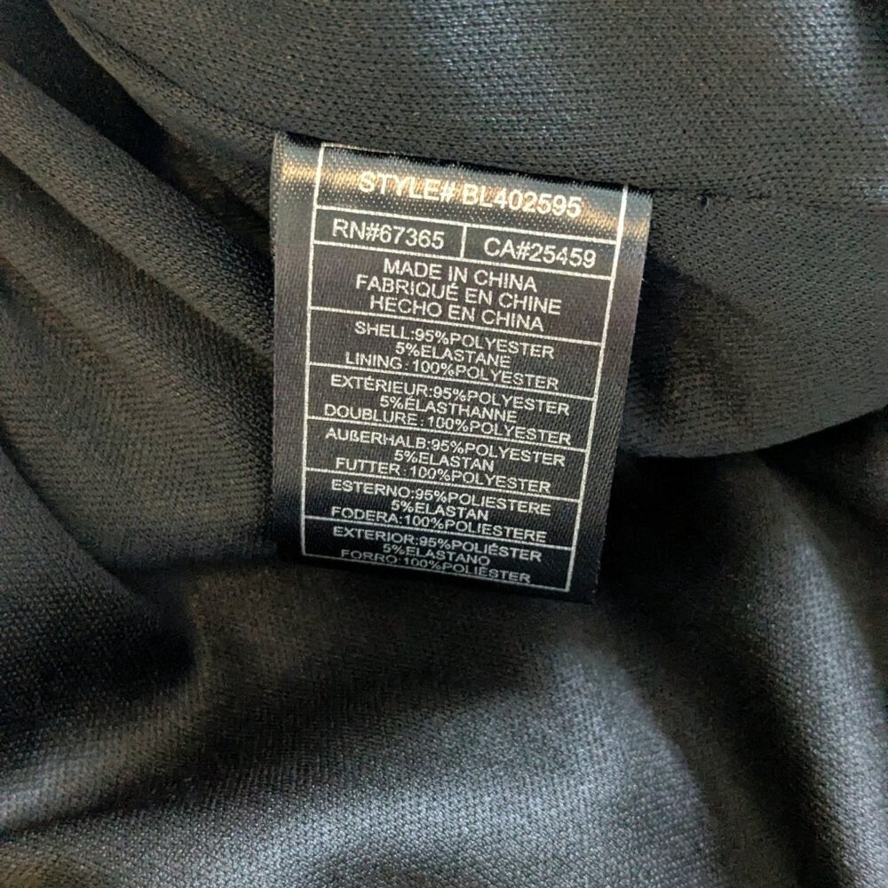 BB DAKOTA Sz M Black Showstopper Sequin Duster - Picture 11 of 12